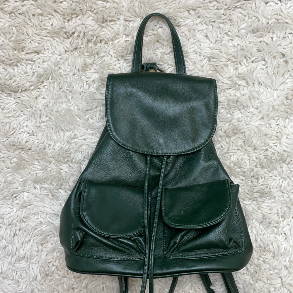 Vera Pelle Italian Leather Backpack